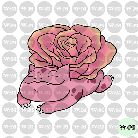 Bulbasaur - Rose