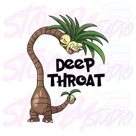 Deep Throat Sticker