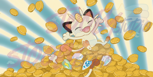 Meowth Playmat