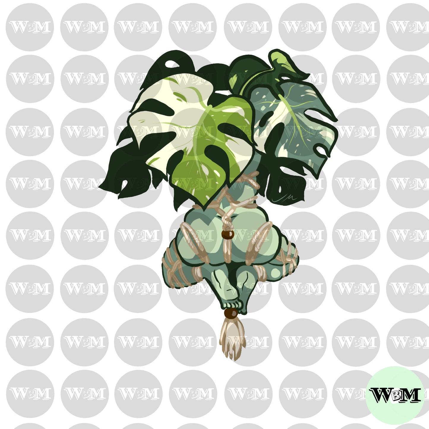 Plant Lady - Monstera Thai Constellation